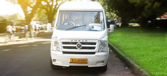 minibus hire kerala